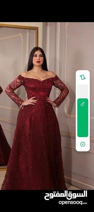 فساتين سهرة للبيع يوجد عدة مقاسات