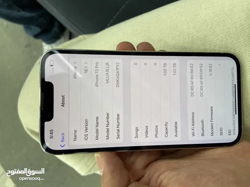 Iphone 13 pro 1tera