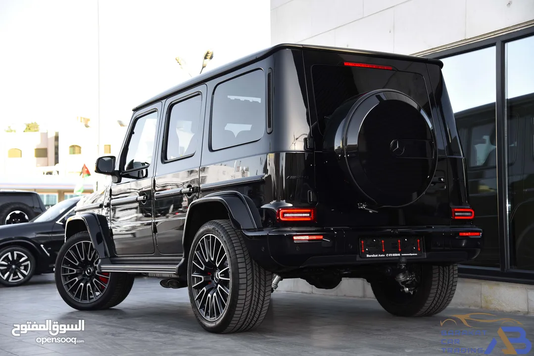مرسيدس جي كلاس G63 AMG نايت بكج  2025 Mercedes-AMG G63 4MATIC Night Package