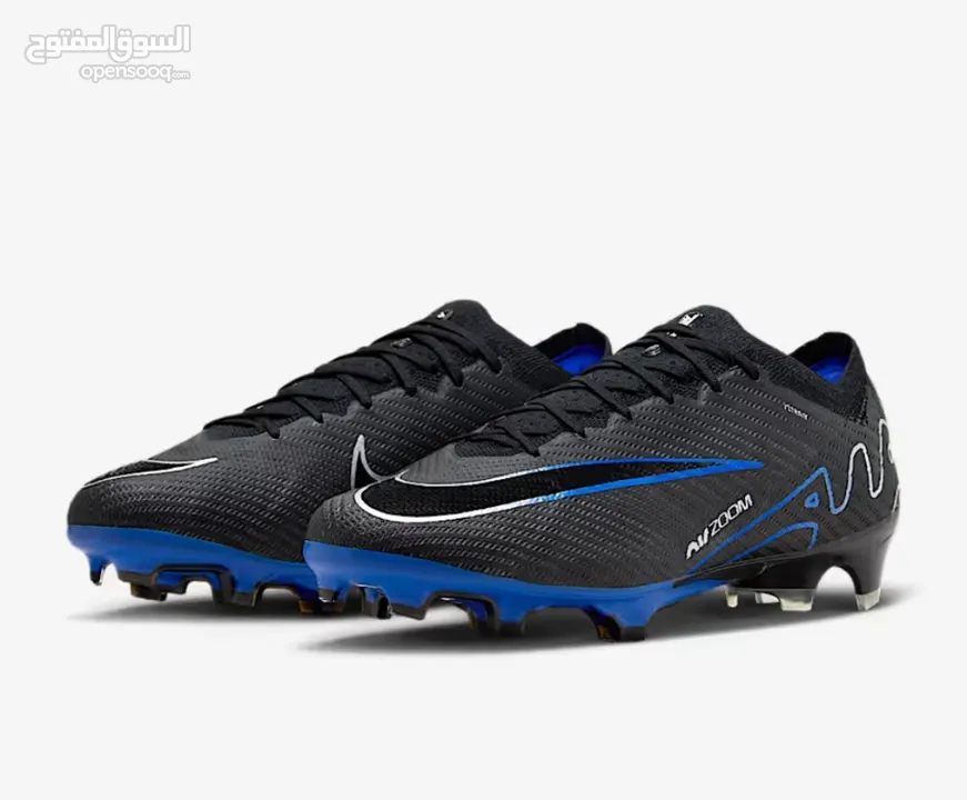 nike mercurial vapor 15 elite اللون الاسود