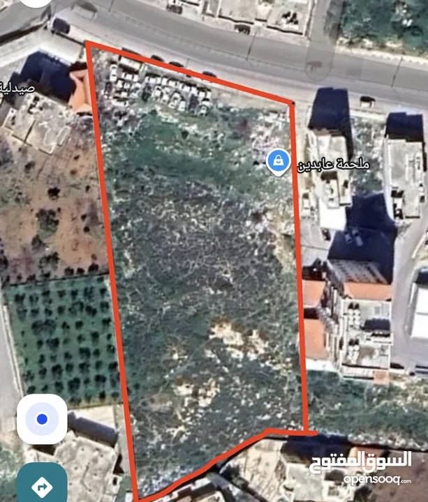 ارض مميزة  للبيع في الخليل  سنجر *فرصة لا تعوض* مقابل مجمع الدكتور فيصل عمرو