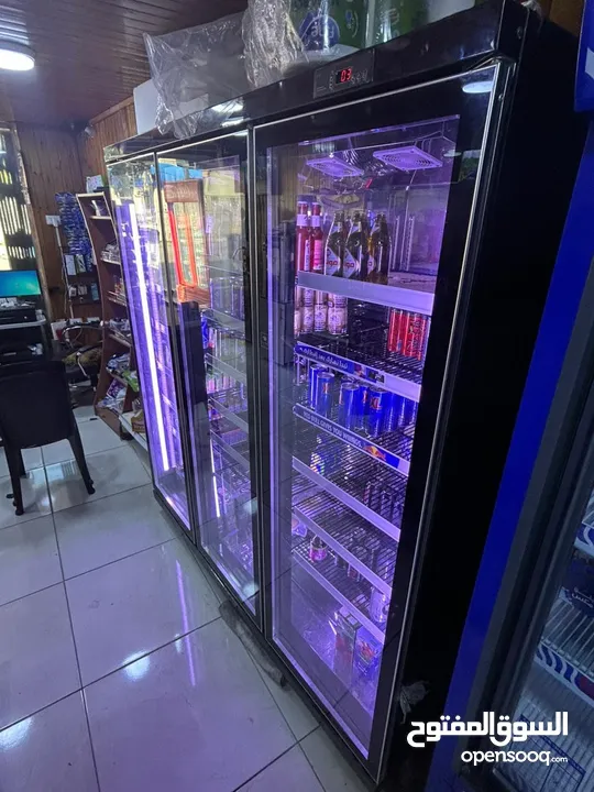 ثلاجة عرض3 ابواب بحالة الوكالة