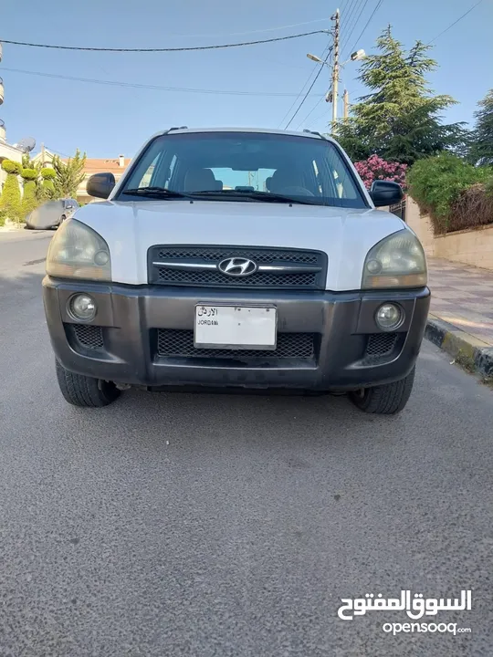 هيونداي توسان 2006 4x4 للبيع ترخيص جديد لغاية 5/2026