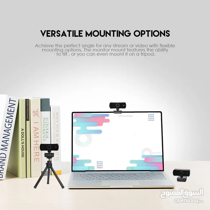 Fantech Luminous C30 2K Webcam كاميرا فانتيك لومينوس جديدة