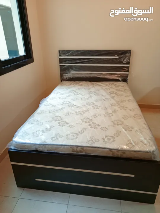 brand new bed and metres