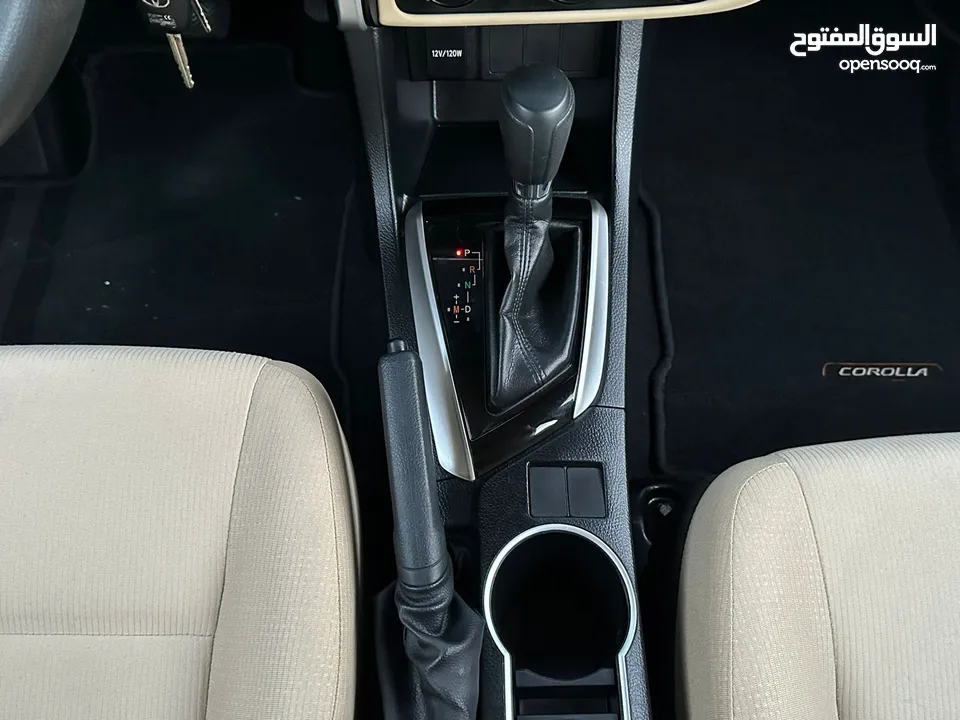 تويوتا كورولا 1.6 رمادي 2019 خليجي Toyota Corolla 1.6 Gray 2019 GCC