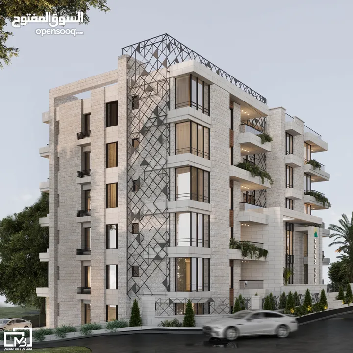 مشروع سكني مميز في رام الله -البالوع شقق للبيع بتشطيبات عالية الجودة