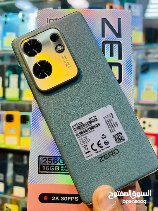مستعمل اخو الجديد Zero 30 4G رام 16 جيجا 256 أغراضة والكرتونه الأصلية متوفر توصيل