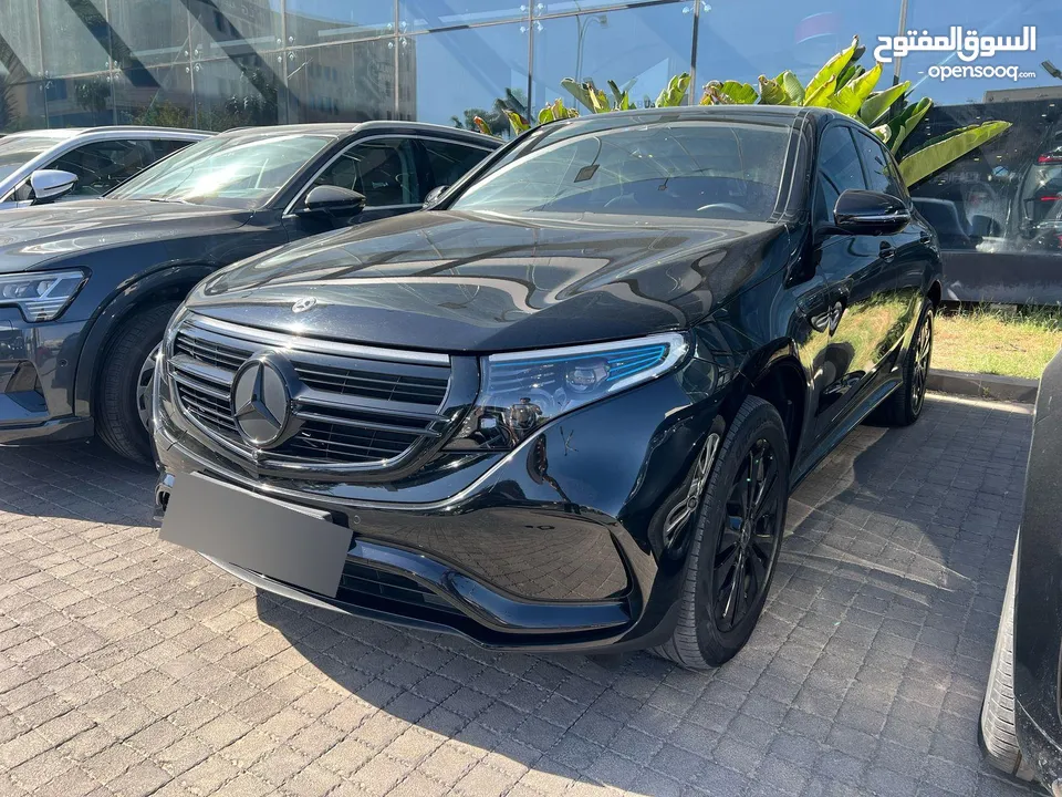 مرسيدس بنز EQC كهربائية بالكامل 2022 Mercedes Benz EQC 350 4MATIC Black Edition