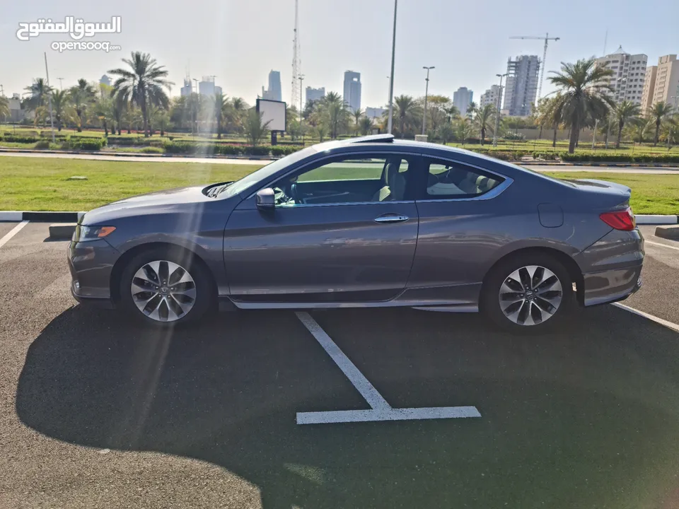 HONDA ACCORD COUPE 2015 حالة نادرة صبغ وكالة  سيرفيس منتظم  فل بدي كيت  سبويلر  وتواير ميشلان جديد