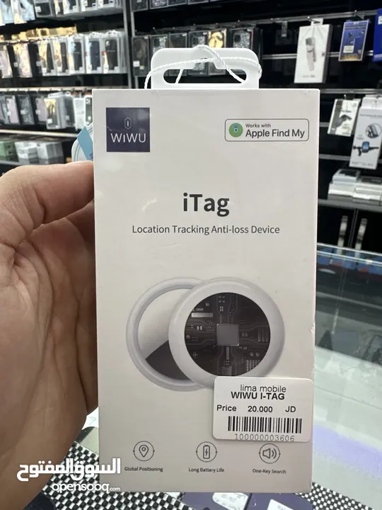 قطعة تتبع متطابقة مع قطعة ابل تاج  مناسبة للمفاتيح Wiwa I- tag