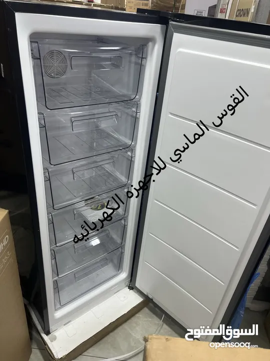 فريزر سامكس الجديد كليا 6 درج جامبو نوفروست ميه بالميه بجميع الوانه سعر حرق كميه محدوده لمده 4 ايام