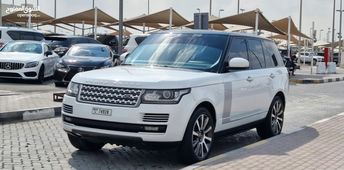 RANGE ROVER VOUGE SE V8 2014 GCC SUPERCHARGED