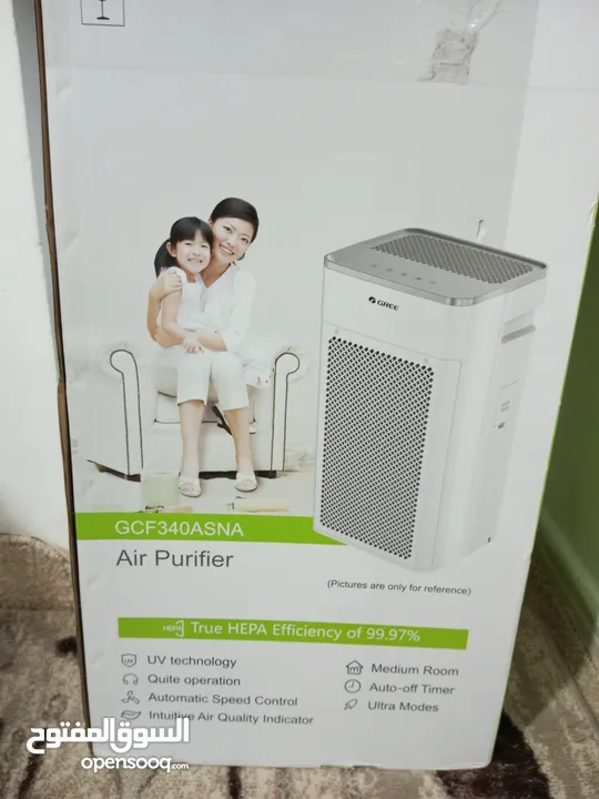 air purifier newمنقي هواء مزبل رطوبة كفالة عزت مرجي