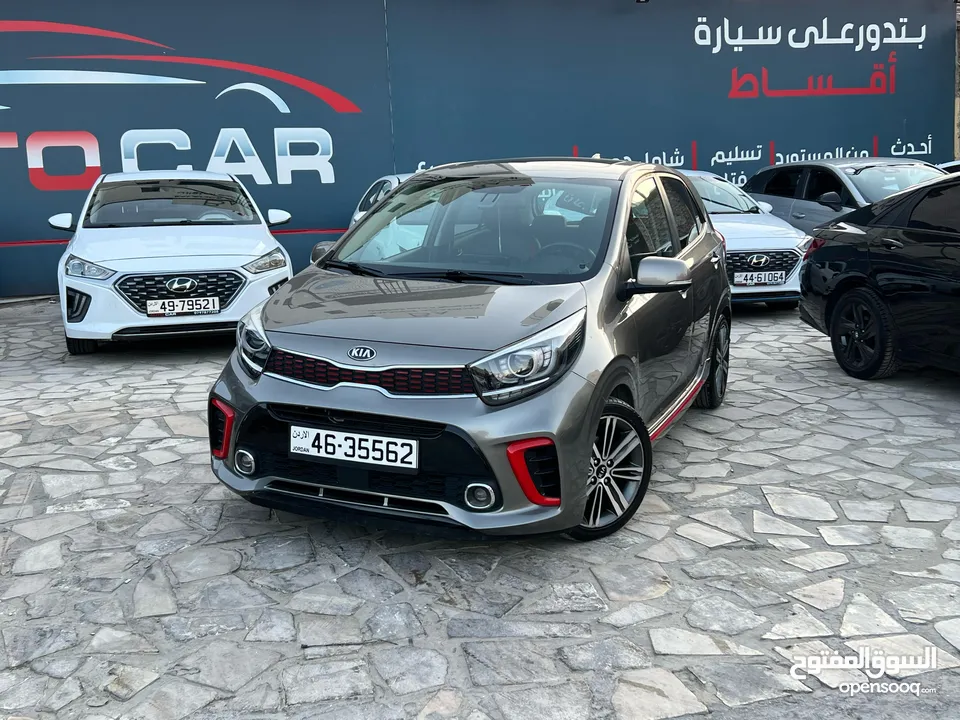كيا بيكانتو 2020 GT أقساط بدفعة أولى تبدأ من 500 تسليم مفتاح وقسط شهري يبدأ من 190