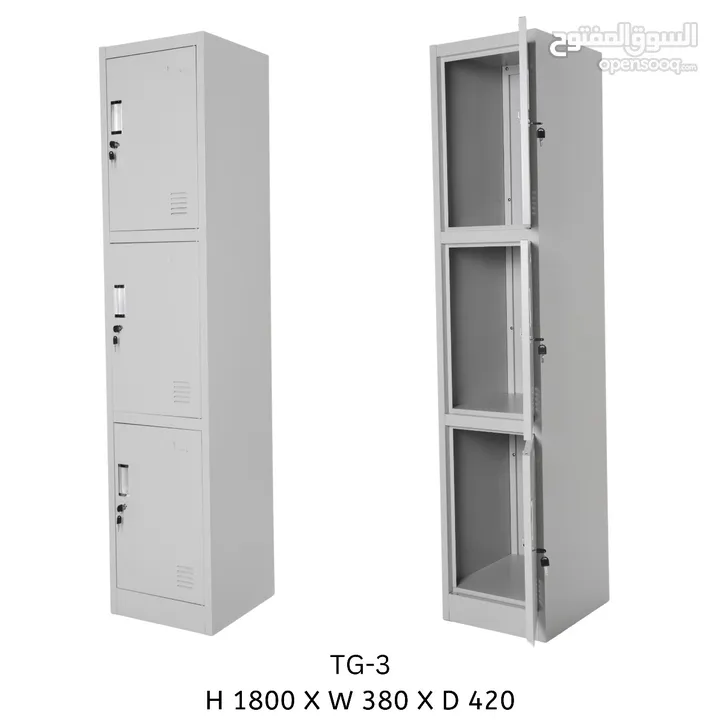 Full steel single wardrobes