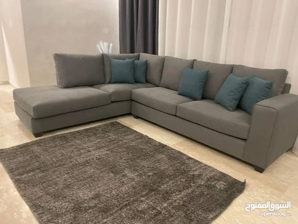 كورنرات أمريكي موديلات ايكيا بسعر الجملة فقط لدي مفروشات ماسة أسفنج دانلوب خشب سويد قماش تركي لينن