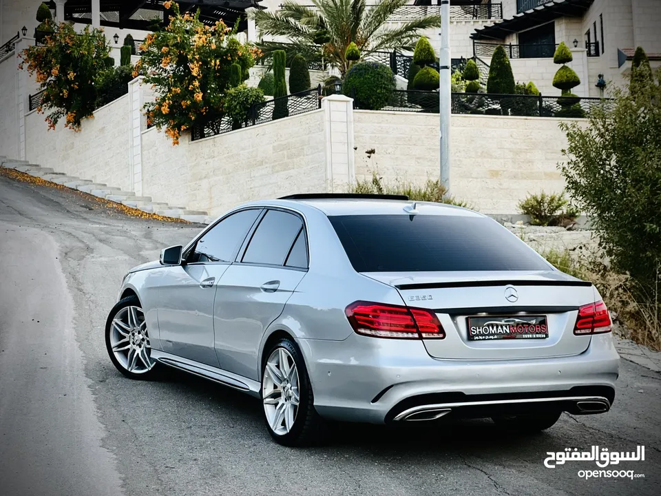 Mercedes E350 AMG  حرق حرق ع الكاش