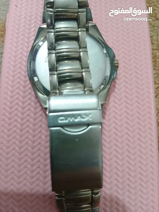 ساعة  OMAX QUARTZ الرجالية للبيع  17د الأصلية  WATERPROOF