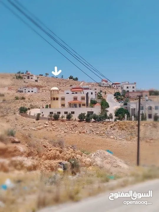 (770 متر للبيع ذات اطلاله في أم رمانه اسكان المهندسين بالقرب من شفابدران)