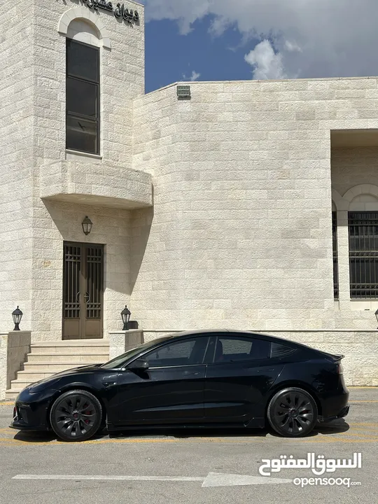 Tesla model 3  premium long range dual  motor 2021 auto score 85  تسلا موديل 3 دويل موتر لونج رينج