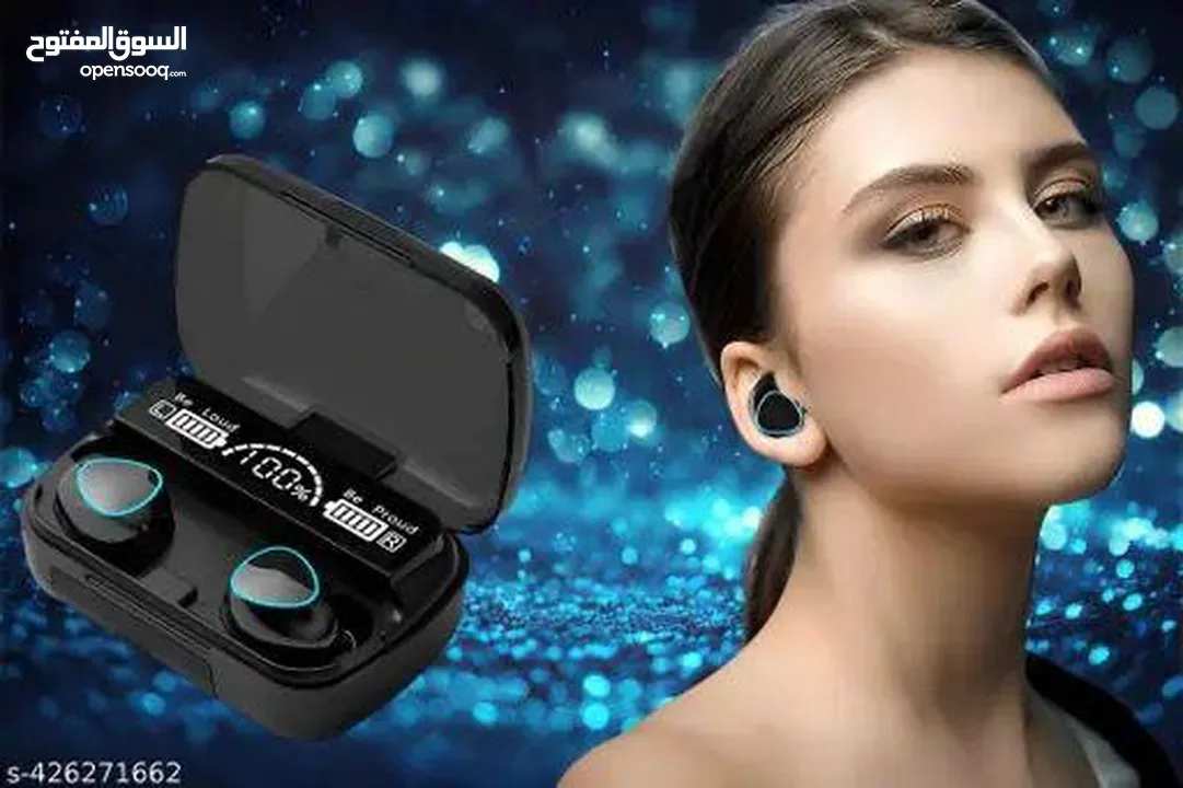*لما نحكيلك حرقنا السعر .. يعني اكيد حرقناه*   سماعة M10  احدث اصدار  و التنتين بسعر وحدة بسسس