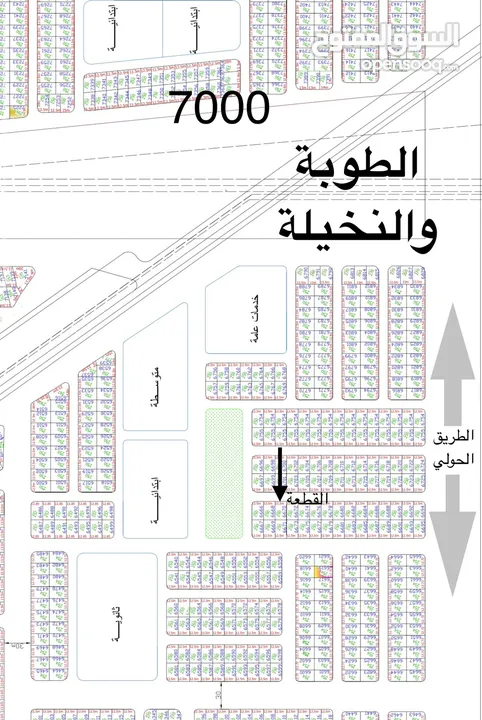 قطعة بالطوبة والنخيلة افراز النفط