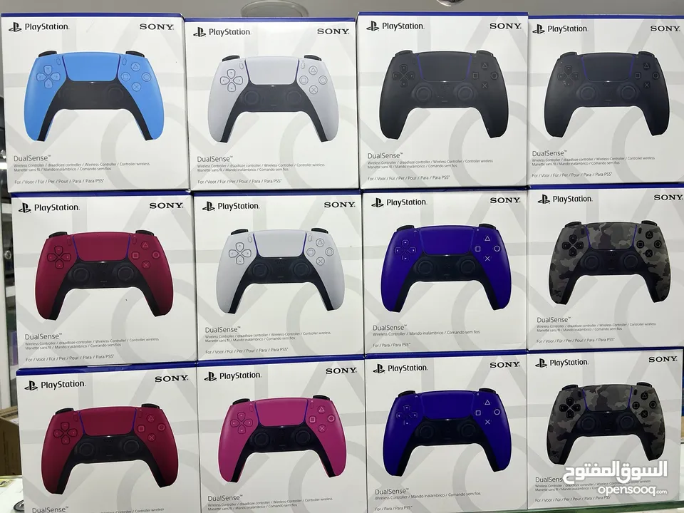 ايد PlayStation 5 اصلي بجميع الالوان