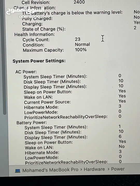 Mac book pro M1 almost new 16 GB ram