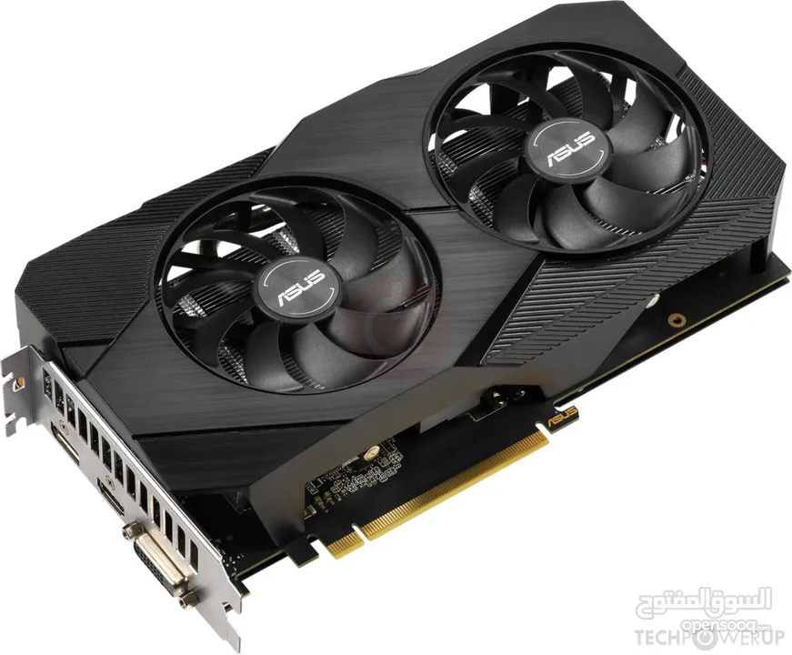 كرت شاشه جيمنج نفيديا جيفورس ASUS NVIDIA GEFORCE GTX 1660 SUPER 6GB GDDR6 1080P FULL HD GAMING GPU