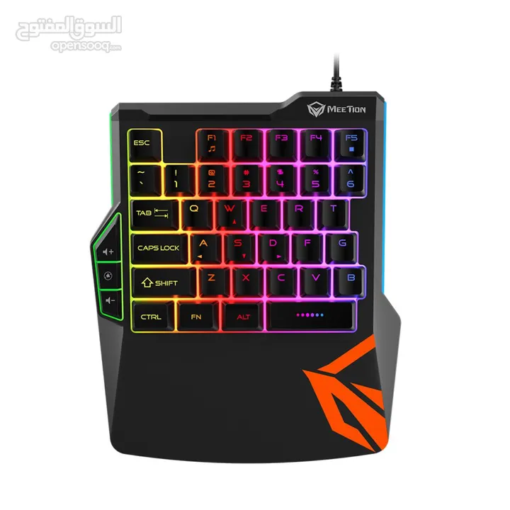 MeeTion MT-KB015 Left One-Handed Gaming Keyboard ميشن جيمنج كيبورد يد واحده