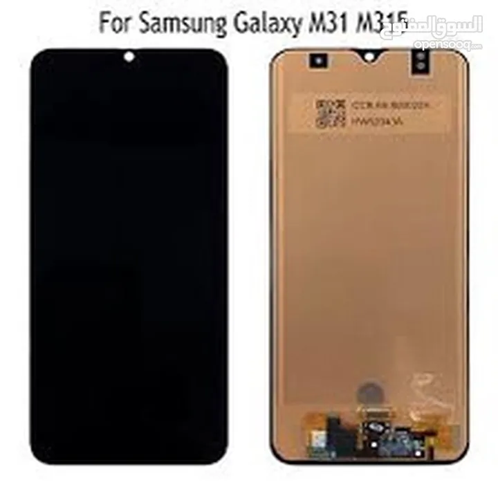 شاشة سامسونج M31 أصلي شركة 100% . SAMSUNG M31 ORIGINAL LCD .