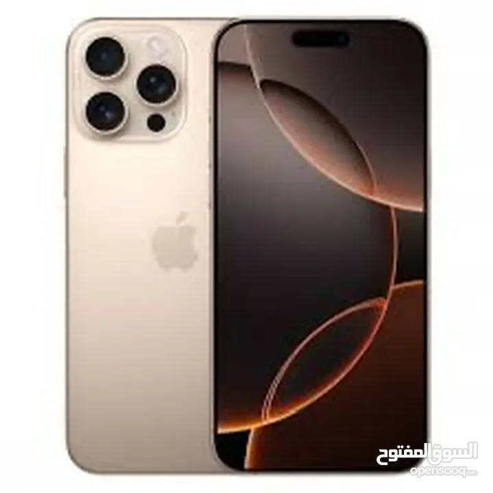 256GB iPhone 16 Pro Max‏ تيتانيوم صحراوي