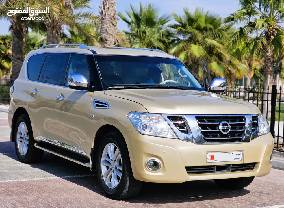 NISSAN PATROL V8 2012 4 WHEEL DRIVE LE FULL OPTION