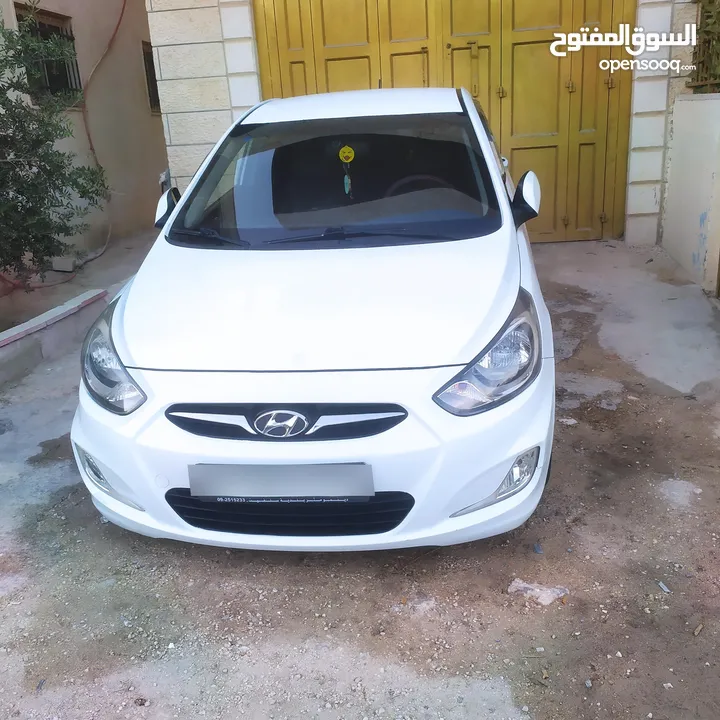 هيونداي اكسنت ديزل أوتوماتيك 2014