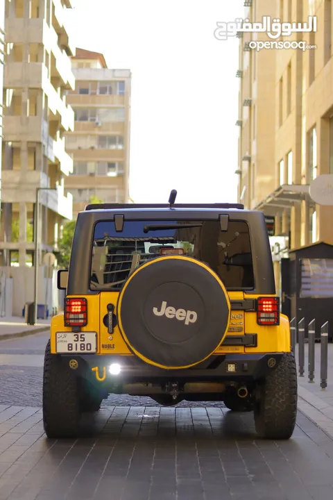 Jeep Wrangler 2015 sport كرت ابيض