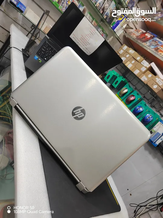 Hp pavilion 15 Core i7 5 generation Ram 16 Hard 1000 ssd Ultra slam الجيل الخامس بحالة الزيرو الترا