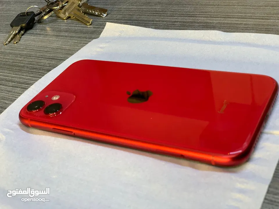ايفون 11 بحالة الوكالة بطارية 90% مش مفتوح كل اشي أصلي 128G وتر بروف