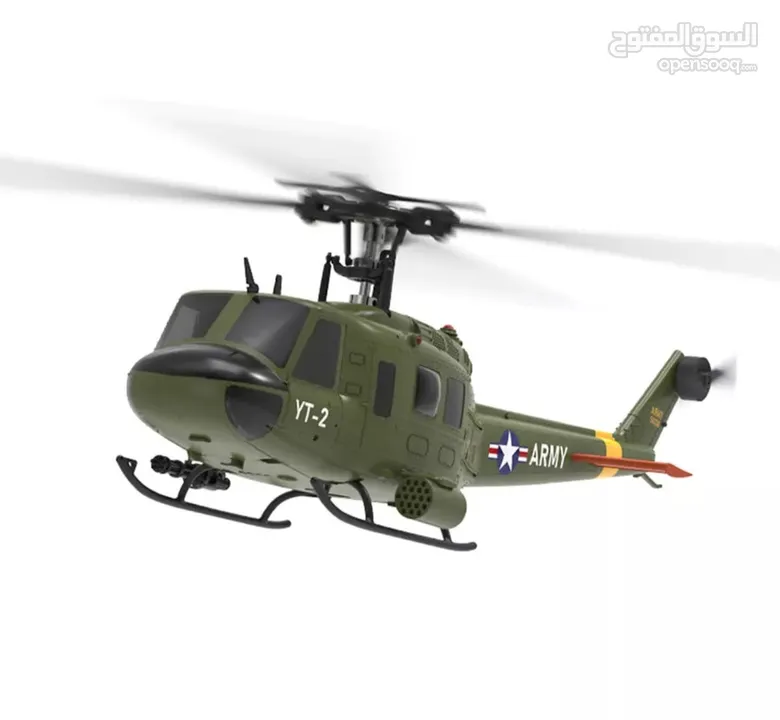 YUXIANG F07 UH-1 Huey Axis GYRO STABILIZED Helicopter -RTF 2.4G 6ch Brushless Motor 6 Axis Gyro 1/34