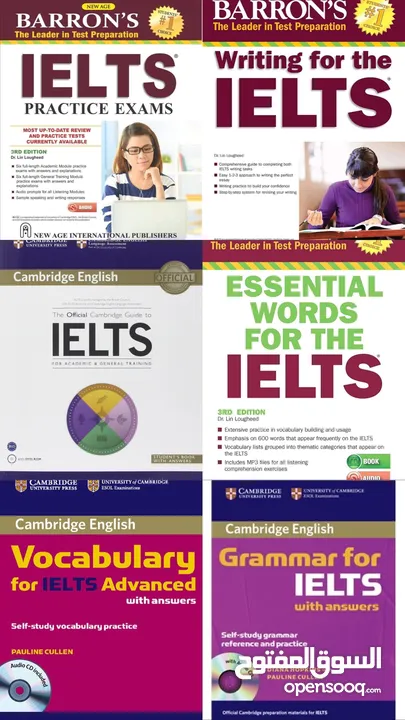 pack of IELTS Prep Materials (PDF + Audio) - Academic & General