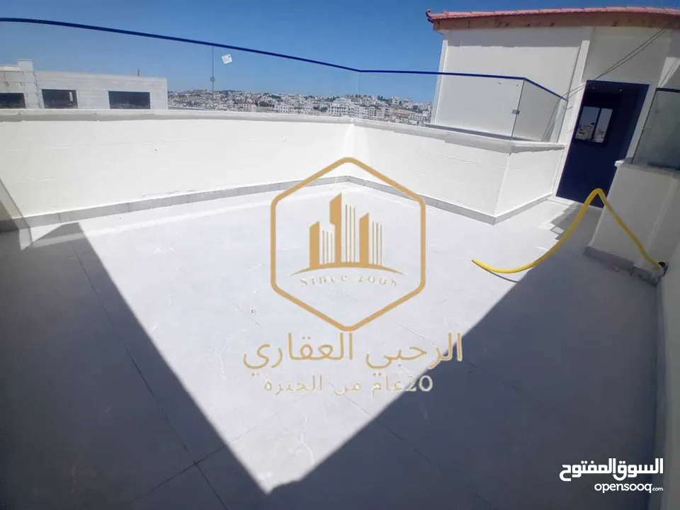روف / للايجار / لم يسكن / 3نوم / خلدا / مطل