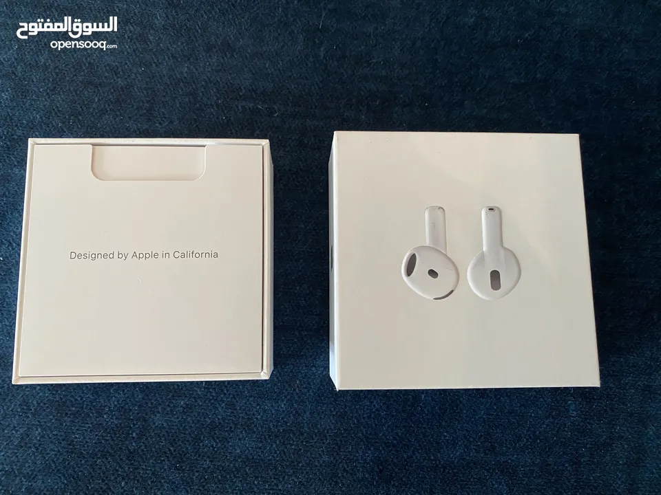 airpods 4 original closed brand new اير بودز 4 جديدة اصلية