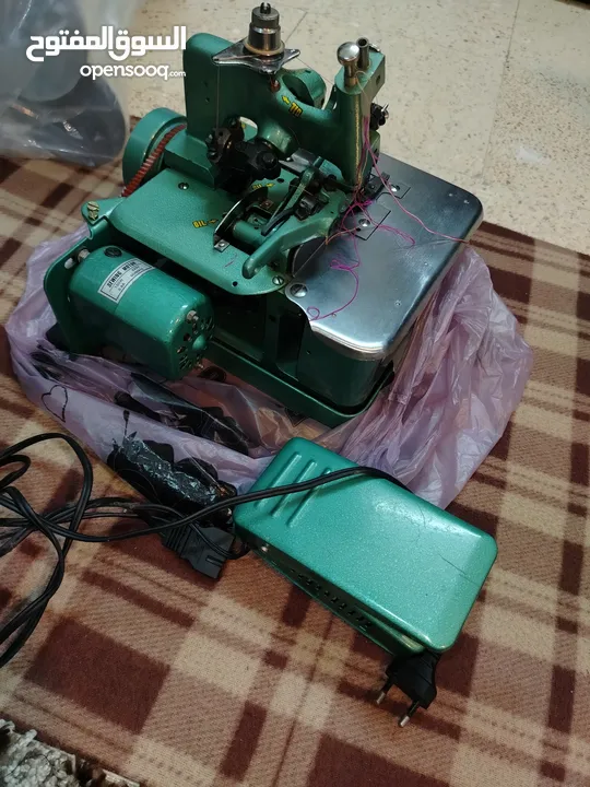 ماكينات خياطه حبكه بحال الوكاله