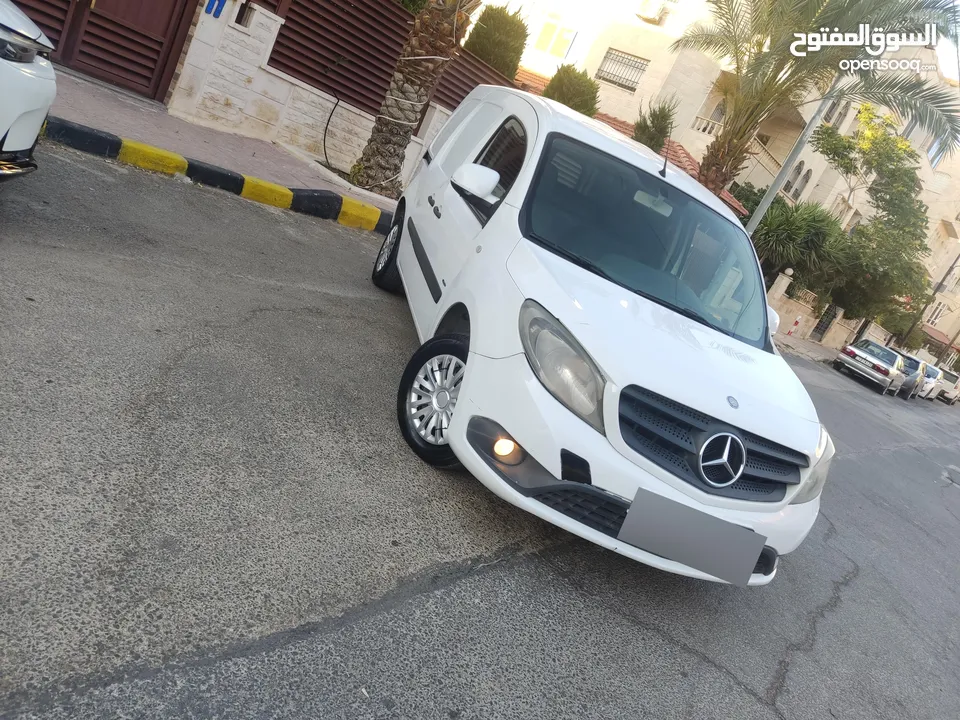 مرسيدس فان موديل 2014 صنف CiTan 112 وارد الوكالة غرغور للبيع بسعر مغري جدا