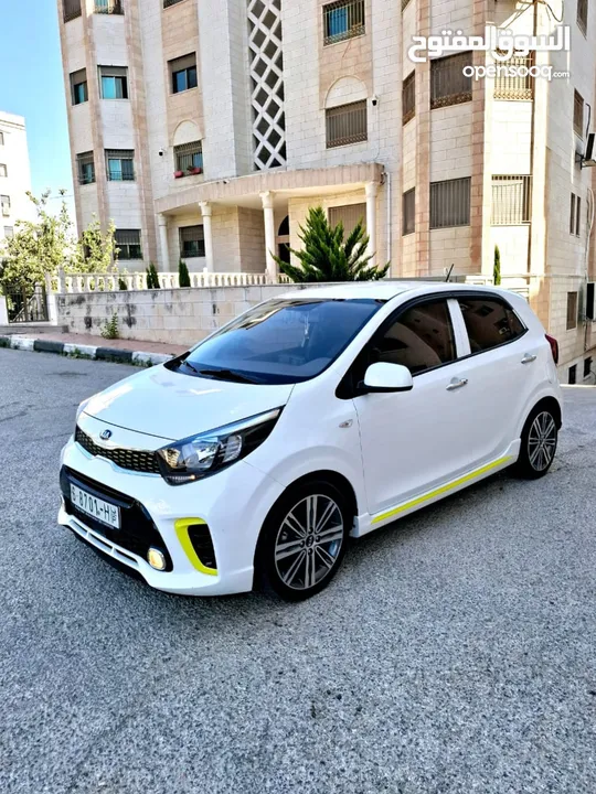 كيا مورنينج 2020 GT line فل الفل دهان الشركة