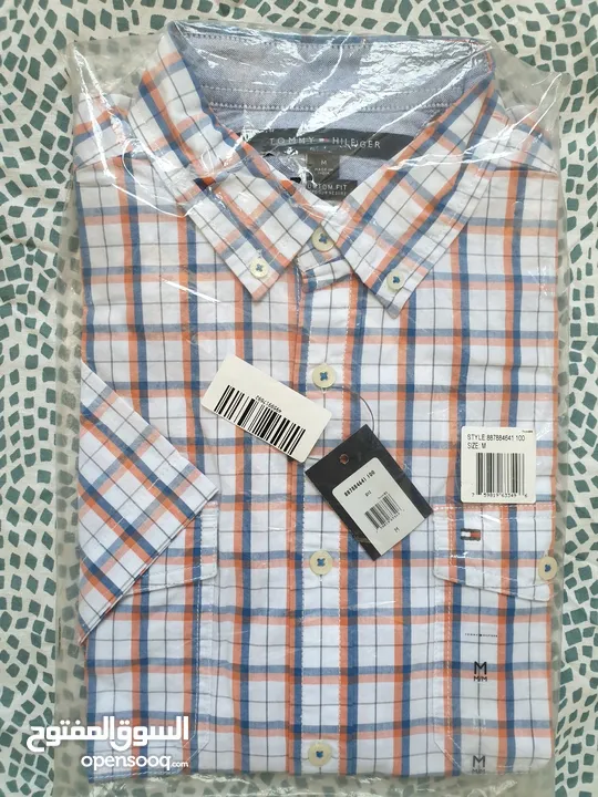 Original Tommy Hilfiger Men's shirt , Size : Medium, Custom fit