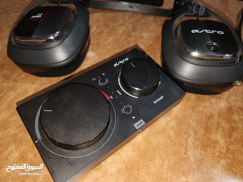 سماعة Astro A40tr مع mixamp pro مستعملة