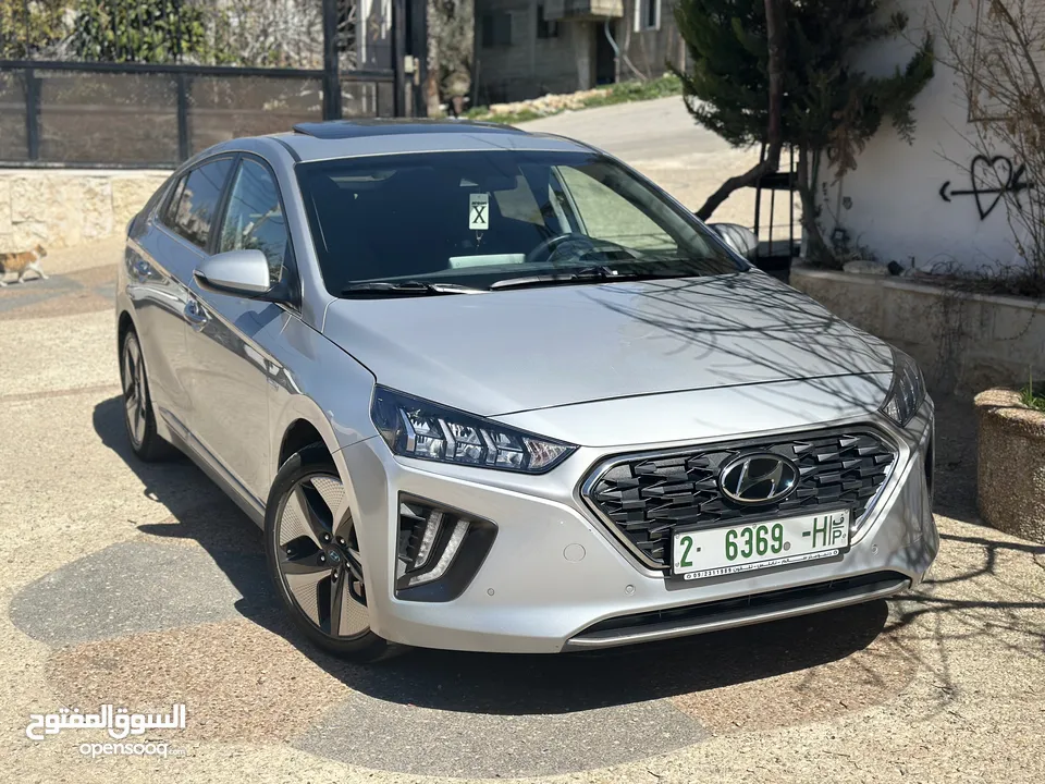 هنداي ايونيك كهرباء وبنزين موديل 2020 تسيير