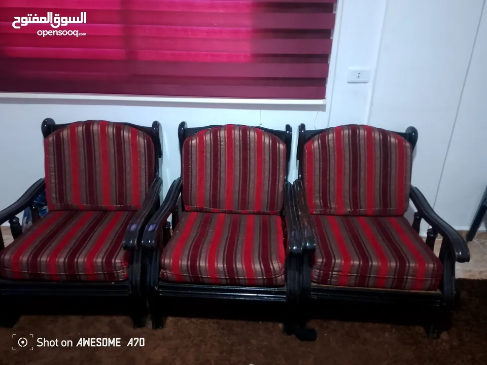 كنب مورس خشب زان