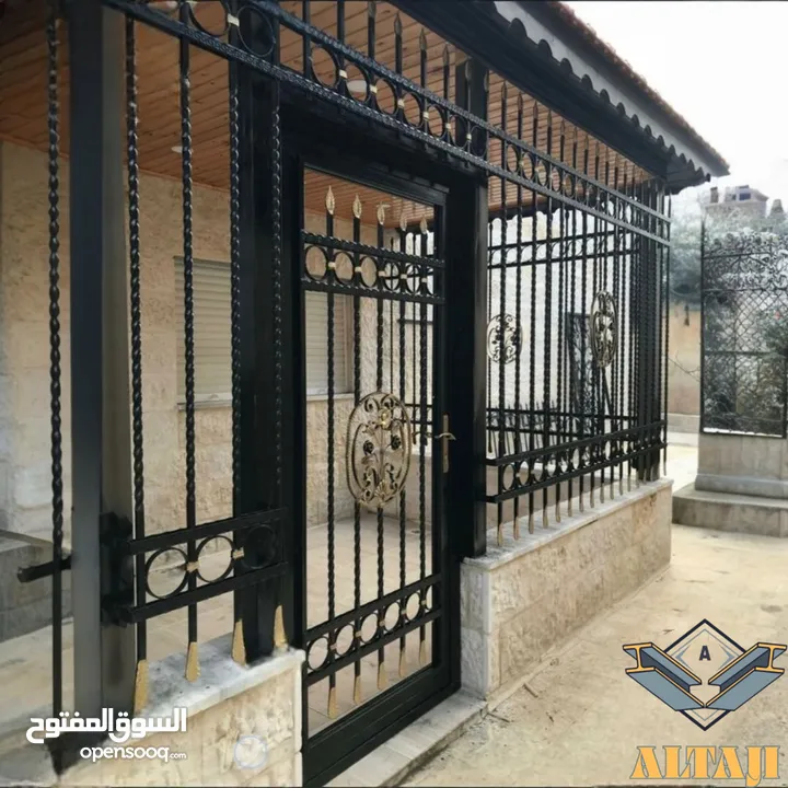 التاجي لجميع أنواع الحدادة والصيانة والدهان بأعلى جودة ومتانة لا تضاهى.